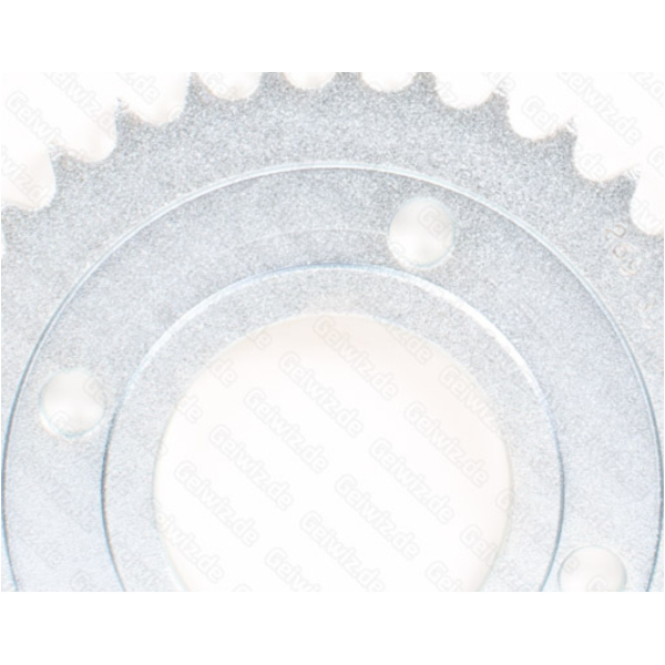 KeRa, Kettenblatt PBR Stahl-Kettenrad Ho 52Z Kr-269-52Z-428 passend für Honda CA Rebel 125 JC24 1995, 11 PS, 8,1 kw
